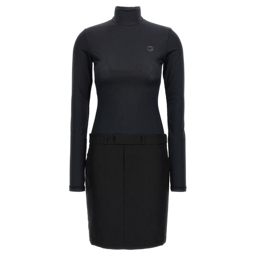Coperni Black Polyester Short Women's Dress